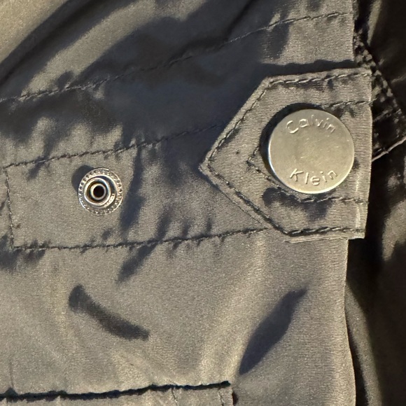 Calvin Klein Black Lightweight Travel Jacket Men’s XL Excellent Condition - Picture 5 of 10